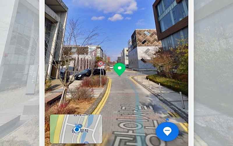 1. Google Maps không khả dụng tại Hàn Quốc