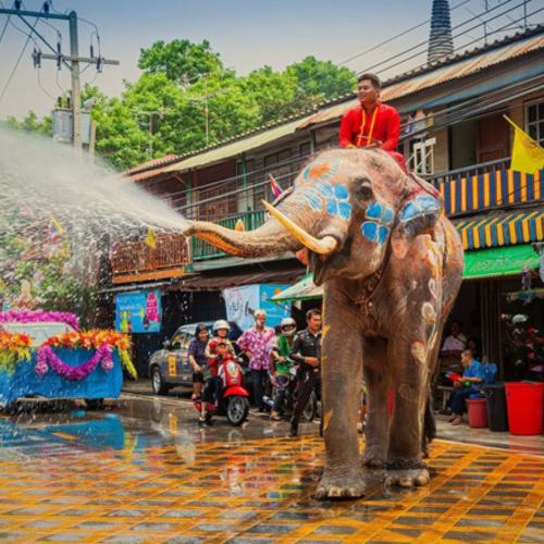 Lễ Hội Té Nước Songkran Thái Lan 2019