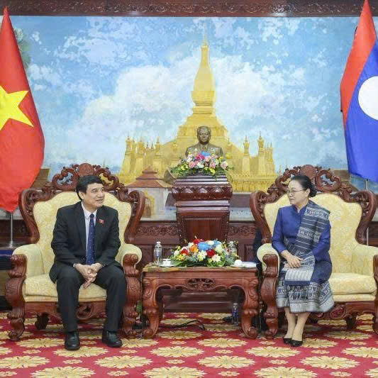 Hội Hữu Nghị Việt Nam Lào Chúc Mừng 50 Năm Quốc Khánh Lào