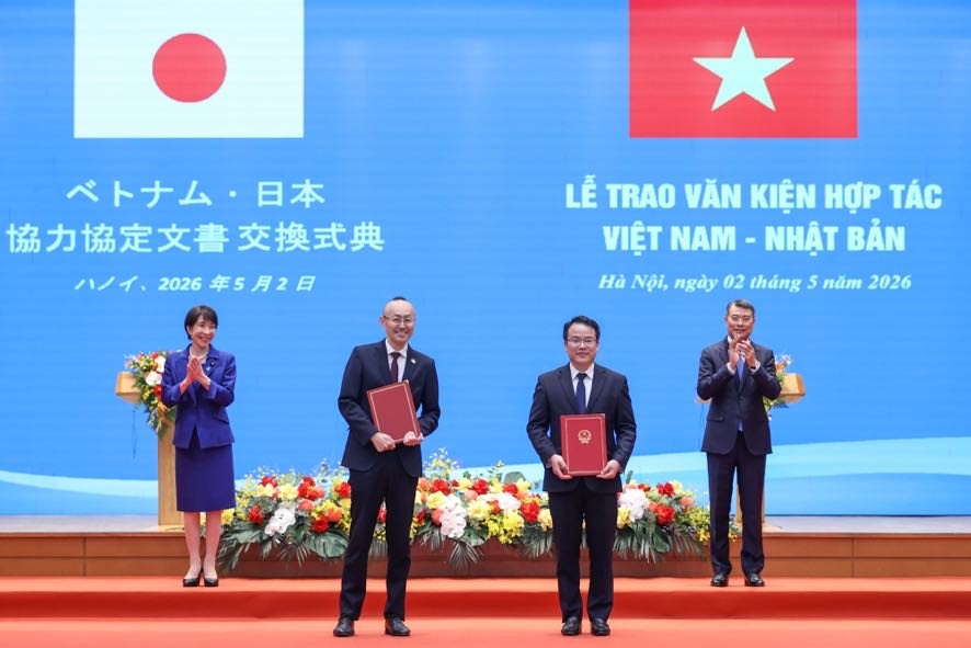 Việt Nam Và Nhật Bản Trao Nhiều Văn Kiện Hợp Tác Quan Trọng