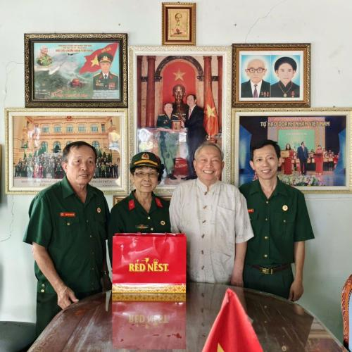Hội Cựu Chiến Binh Xã Phước Hòa Tổ Chức Thăm Và Tặng Quà Tri Ân Nhân Dịp 30/4