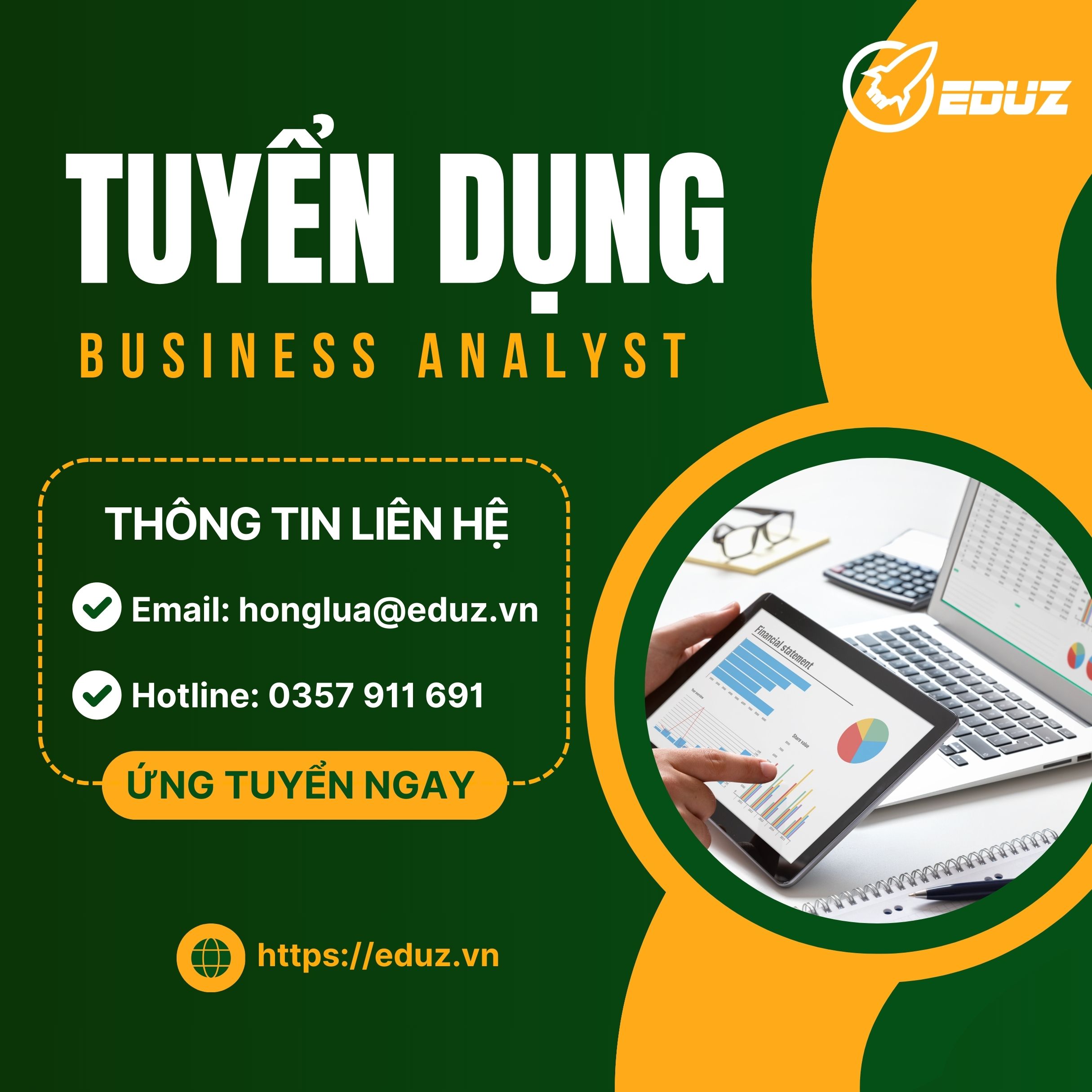 Tuyển Dụng Business Analyst (BA)