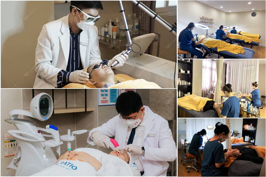 Đa dạng các dịch vụ làm đẹp tại La Ratio