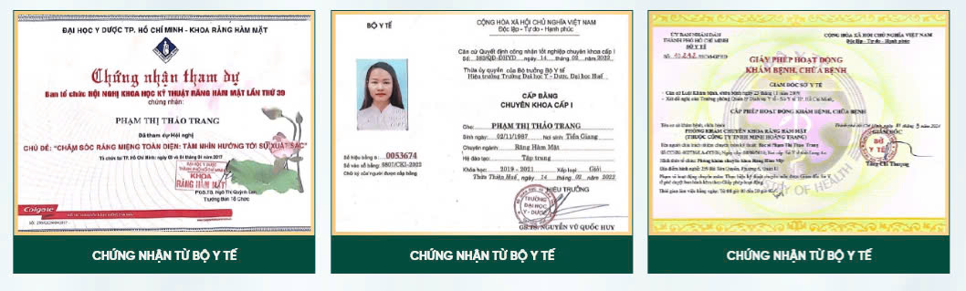 Nha khoa Tracy cam kết uy tín hàng đầu