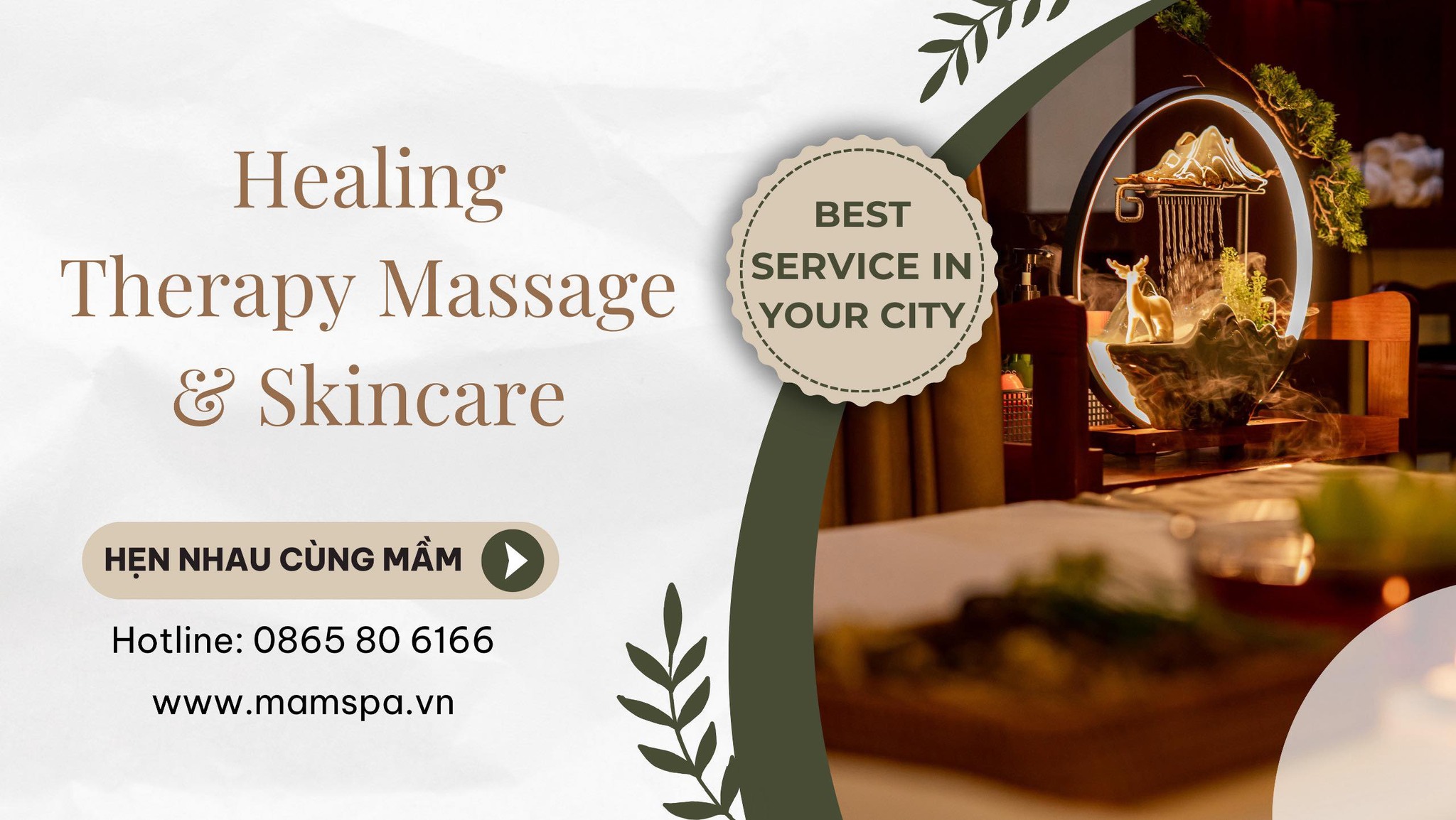 Dịch vụ nổi bật tại Mâm Massage Therapy & Healing Spa