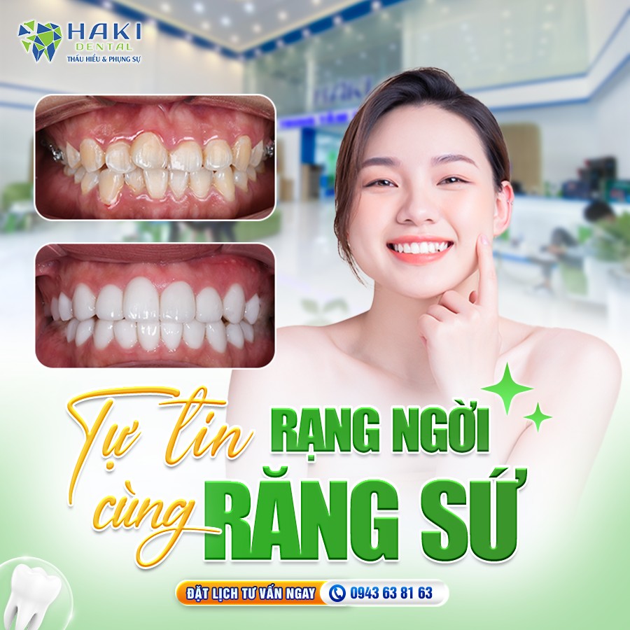 Haki Dental – hệ thống nha khoa chất lượng cao