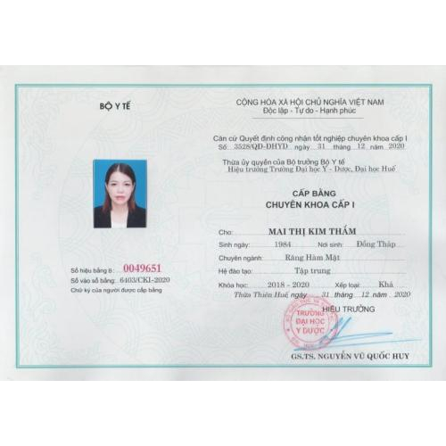 Nha khoa đạt tiêu chí chất lượng