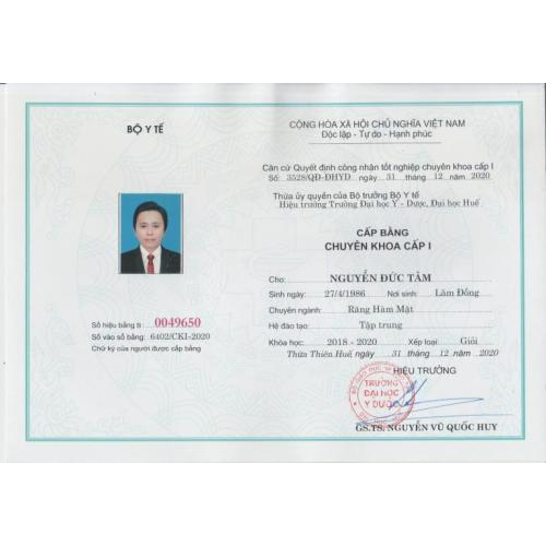 Nha khoa đạt tiêu chí chất lượng