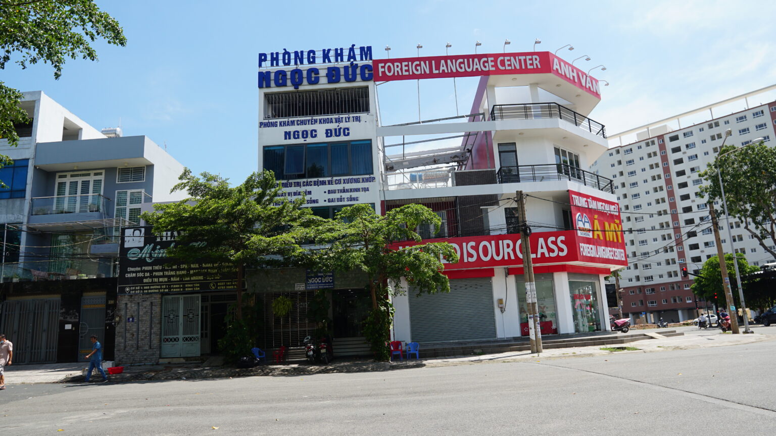 Cơ sở vật chất, thiết bị của trung tâm vật lý trị liệu & phục hồi chức năng Ngọc Đức.