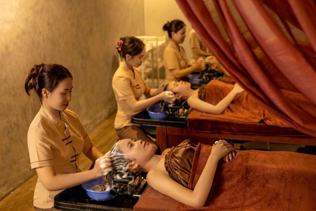 Gội đầu dưỡng sinh