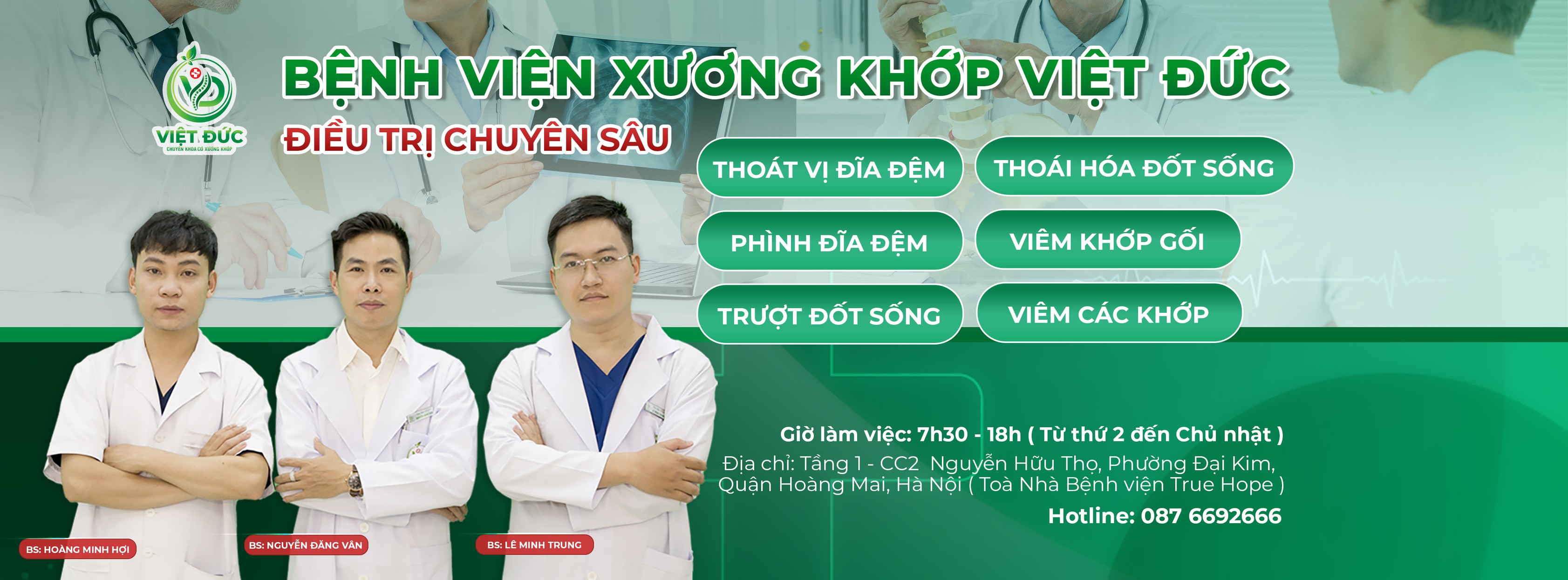 Đơn vị hàng đầu trong điều trị xương khớp