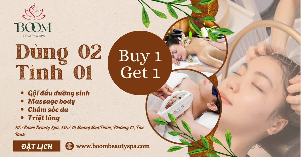 Boom Beauty Spa – Định Nghĩa Lại Vẻ Đẹp Hoàn Hảo!