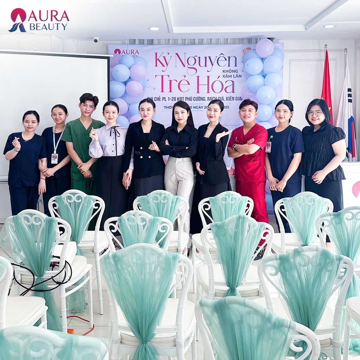 Giá trị cốt lõi Thẩm mỹ quốc tế Aura