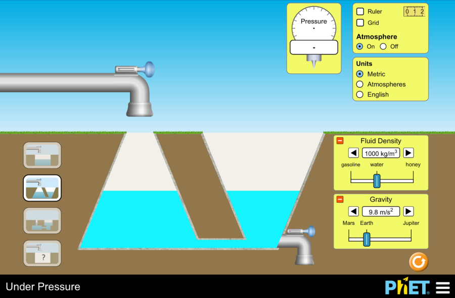 (Mô phỏng) Vật lý: Under Pressure (Dưới áp lực)