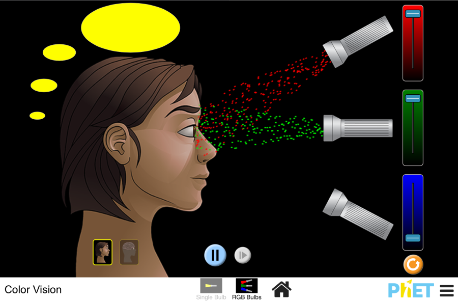 (Mô phỏng) Vật lý: Color Vision (Màu sắc và thị giác)