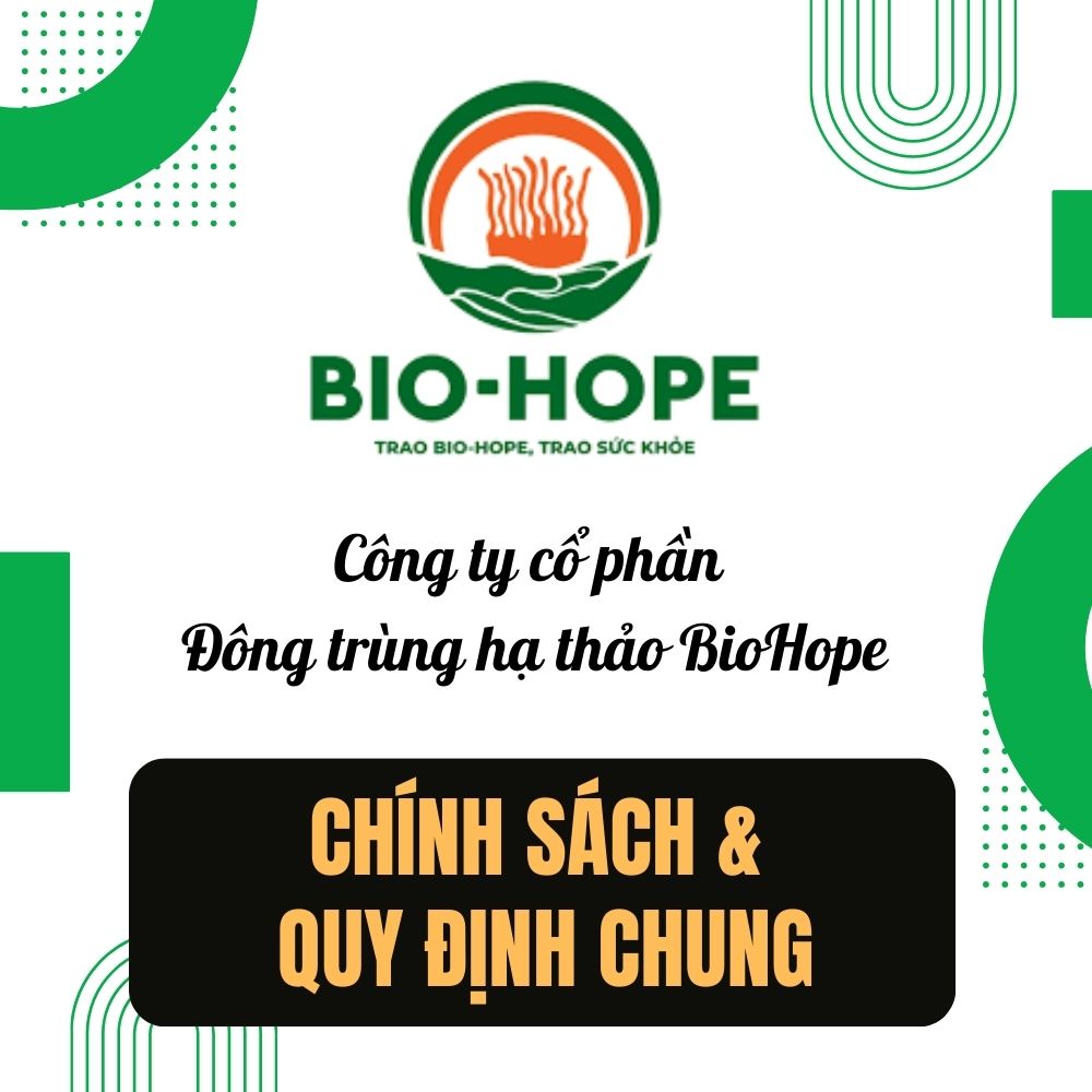 Chính Sách & Quy Định Chung