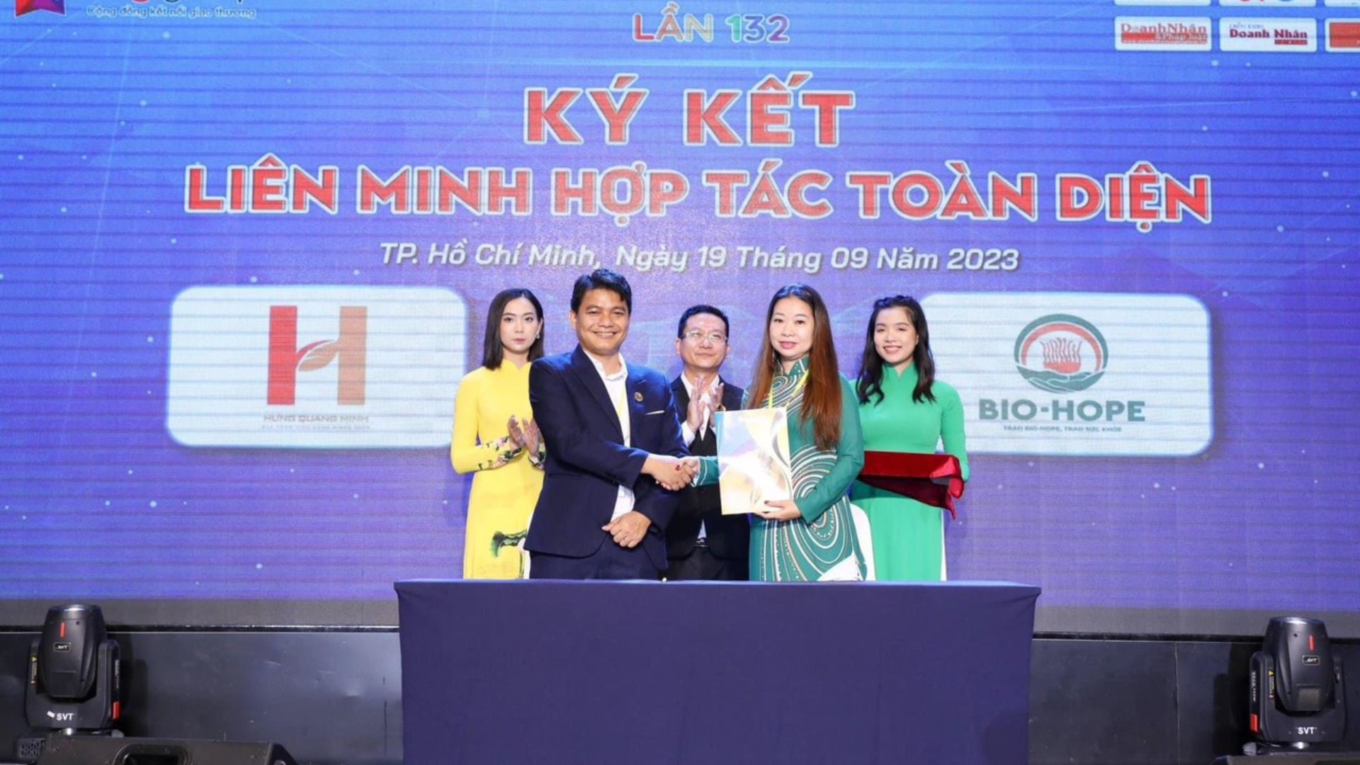 3. Hợp tác chiến lược toàn diện – Dấu mốc quan trọng của BIO HOPE và Hưng Quang Minh