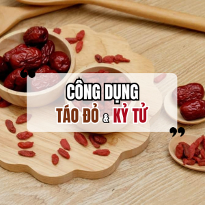 Công Dụng Của Táo Đỏ Và Kỷ Tử Đối Với Phụ Nữ
