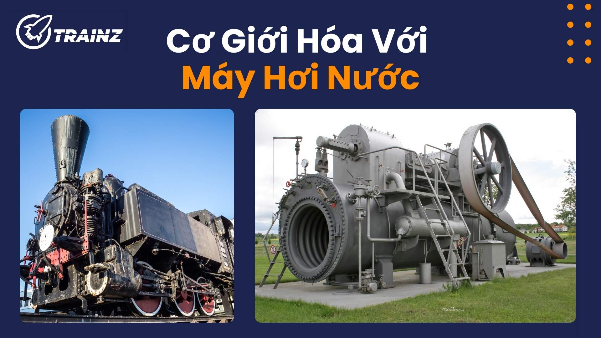 2.1. Cách mạng công nghiệp 1.0 (1784): Cơ giới hóa với máy hơi nước
