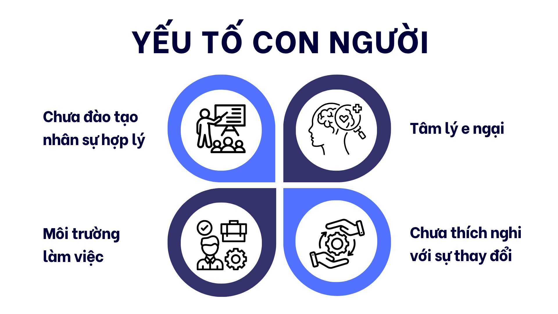 3. Bỏ qua yếu tố con người và văn hóa tổ chức