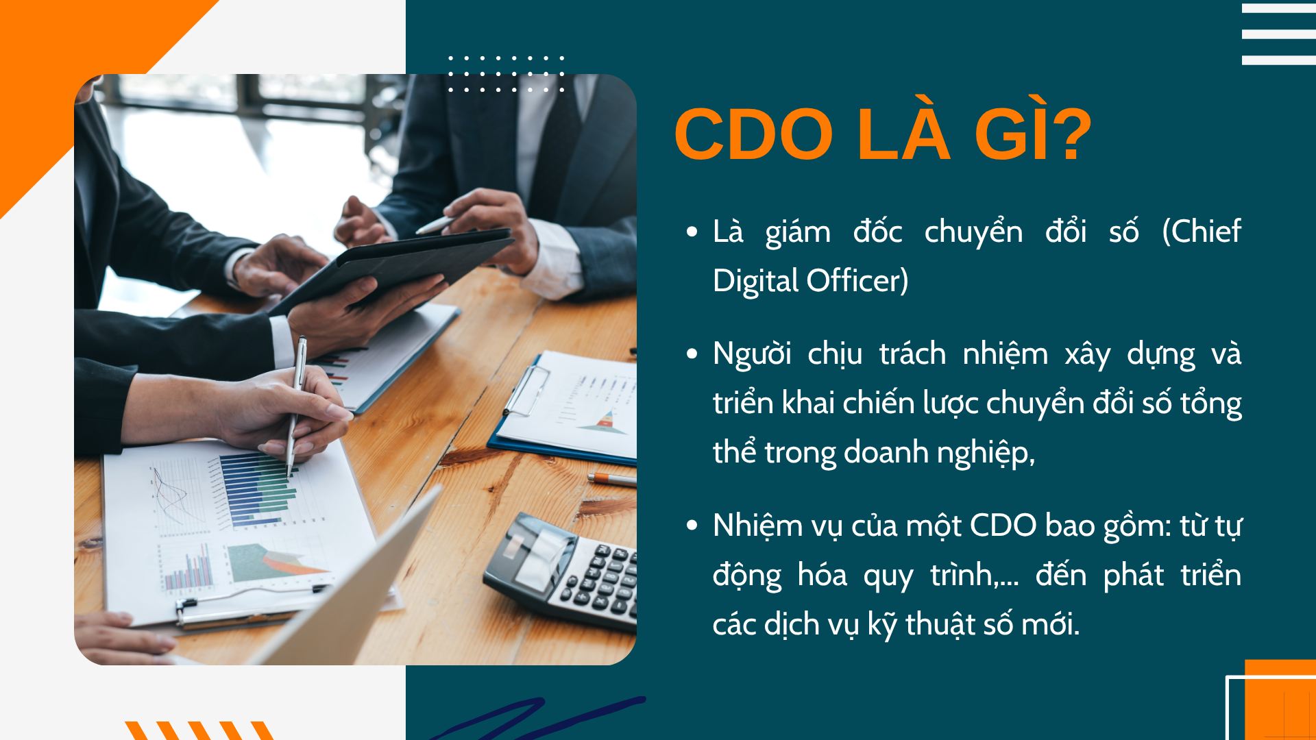 1. Tổng quan về vị trí CDO
