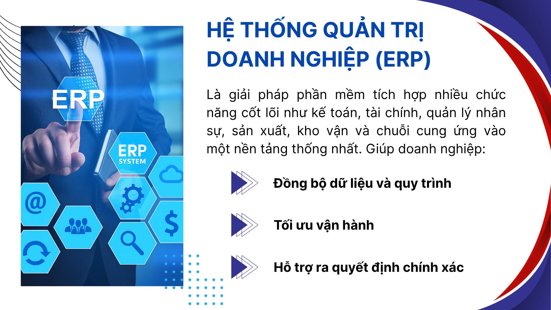 1. Hệ thống quản trị doanh nghiệp (ERP)