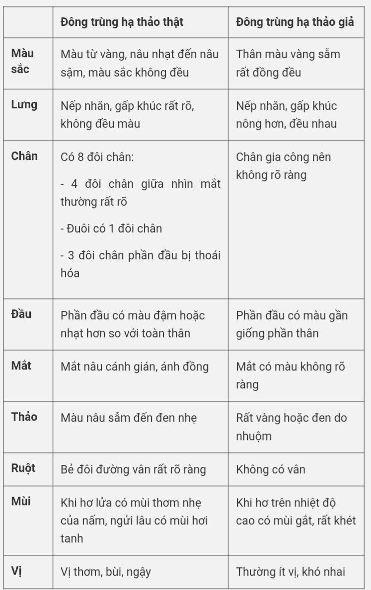 Tổng quan về đông trùng hạ thảo