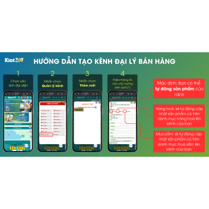 2. Tạo kênh bán hàng