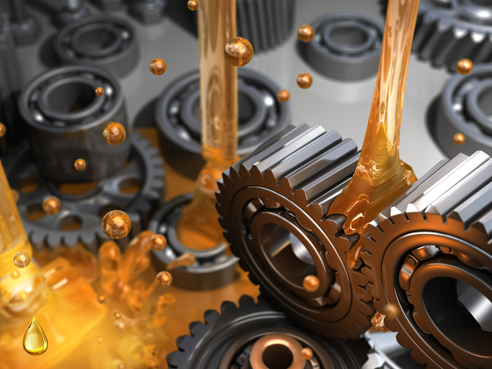 1. Bôi trơn các chi tiết máy