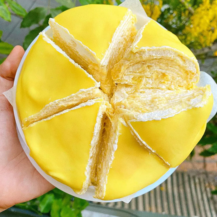 Bánh crepe sầu riêng - nét hiện đại trong ẩm thực miệt vườn