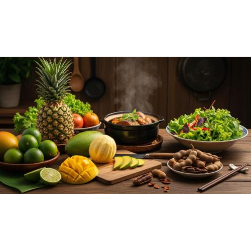 Bí quyết nấu ăn ít đường, ít muối nhờ trái cây