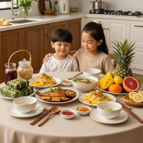 Trái Cây Trong Bữa Cơm Việt: Sự Kết Hợp Thanh Mát Giữa Truyền Thống Và Hiện Đại