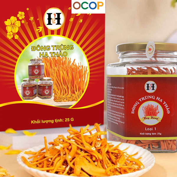 Đông Trùng Hạ Thảo Sấy Khô 25gr