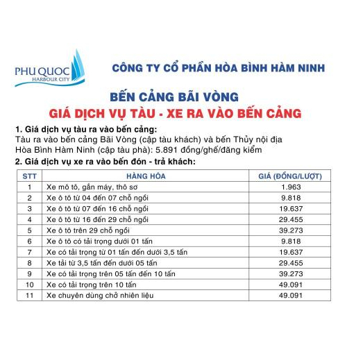 Dịch vụ cảng biển