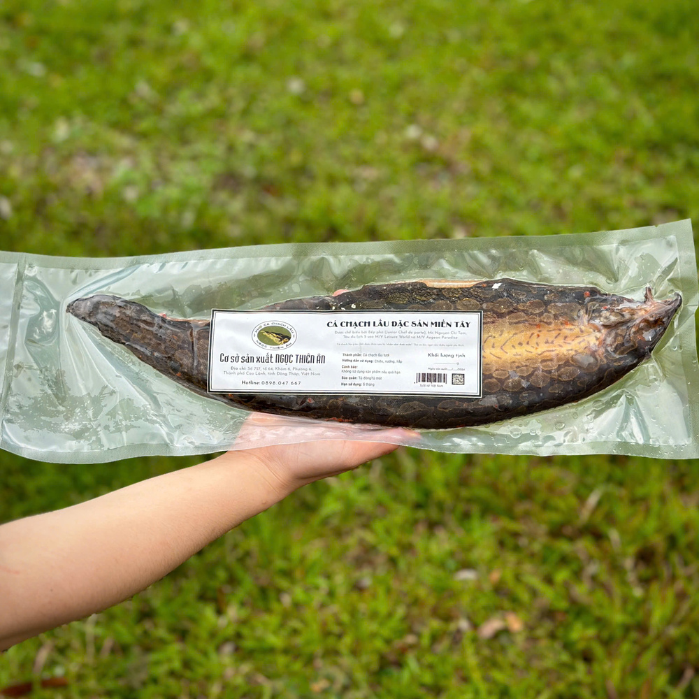 Cá chạch lấu chiên lá lốt