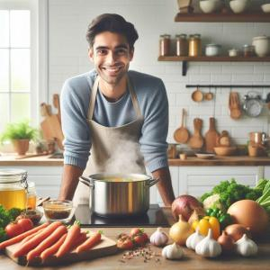 Bước 4: Xào nguyên liệu