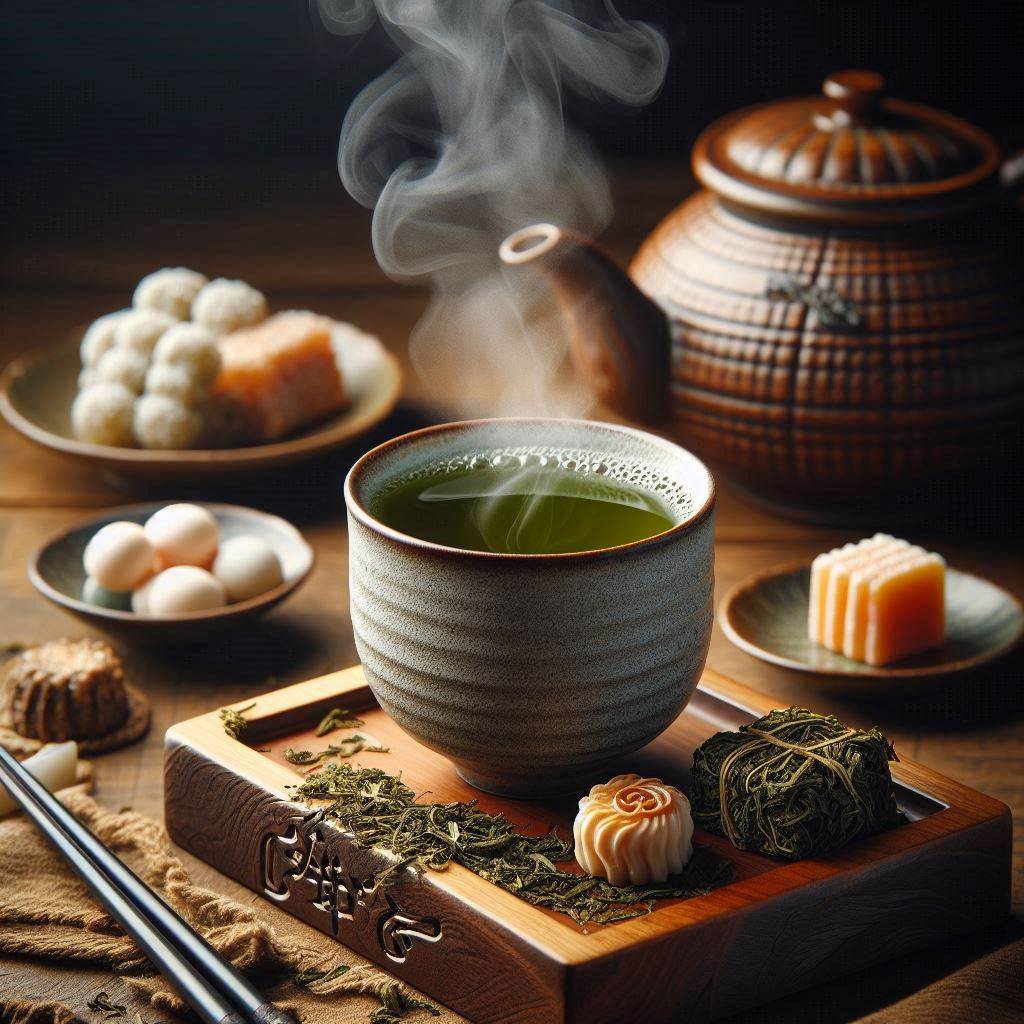 Trà Houjicha