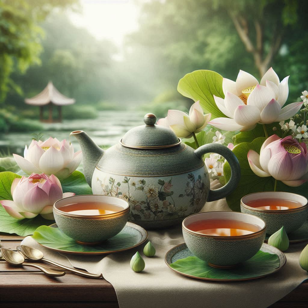 Giới thiệu về trà sen Tây Hồ