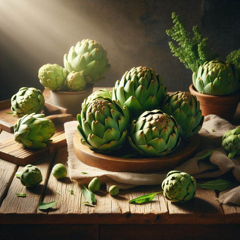 Canh giò heo hầm bông atiso