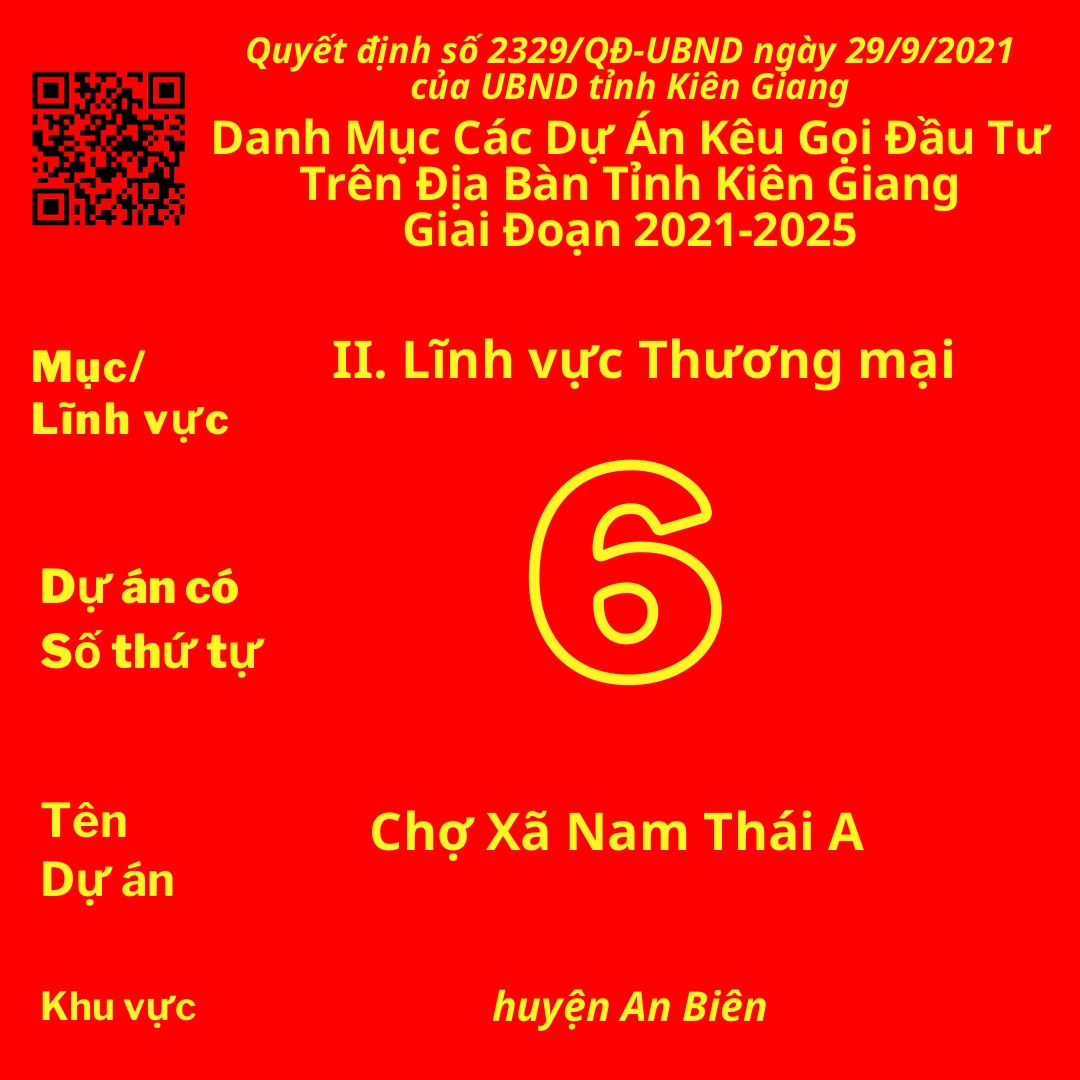Ec6eBb5h7fA4A83 A77cD584Ah8b00B Dự Án Có Số TT 6: Chợ Xã Nam Thái A