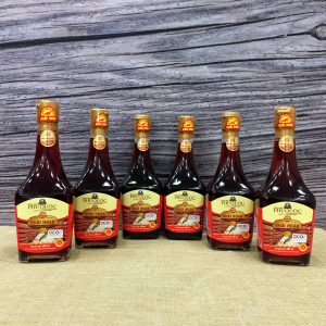 Nước Mắm Truyền thống Phú Quốc Khải Hoàn 40N - Chai 205ml - 6 Chai/ Hộp