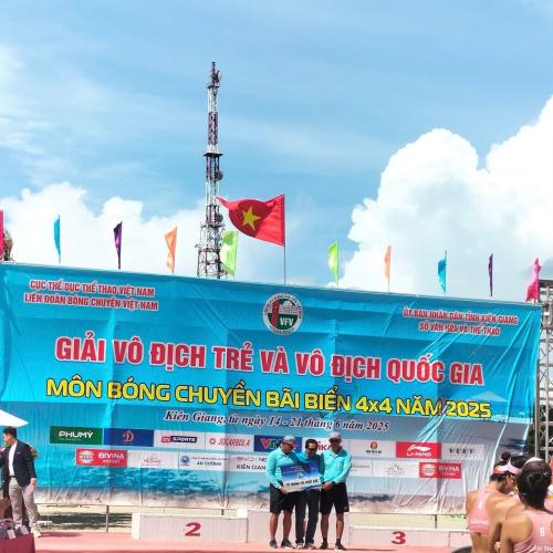 Chung Kết Giải Bóng Chuyền Bãi Biển Quốc Gia 4x4 – Hà Tiên Năm 2025