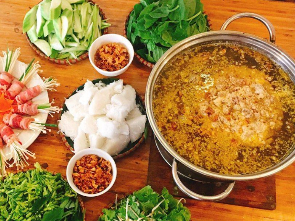 Điểm đặc sắc của Lẩu cua đồng