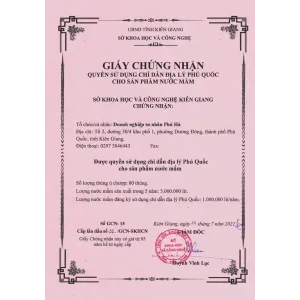 VI. Chứng nhận