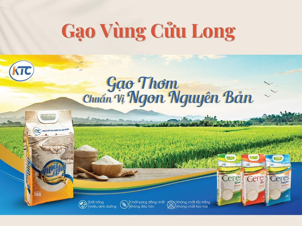 1. Gạo Vùng Cửu Long