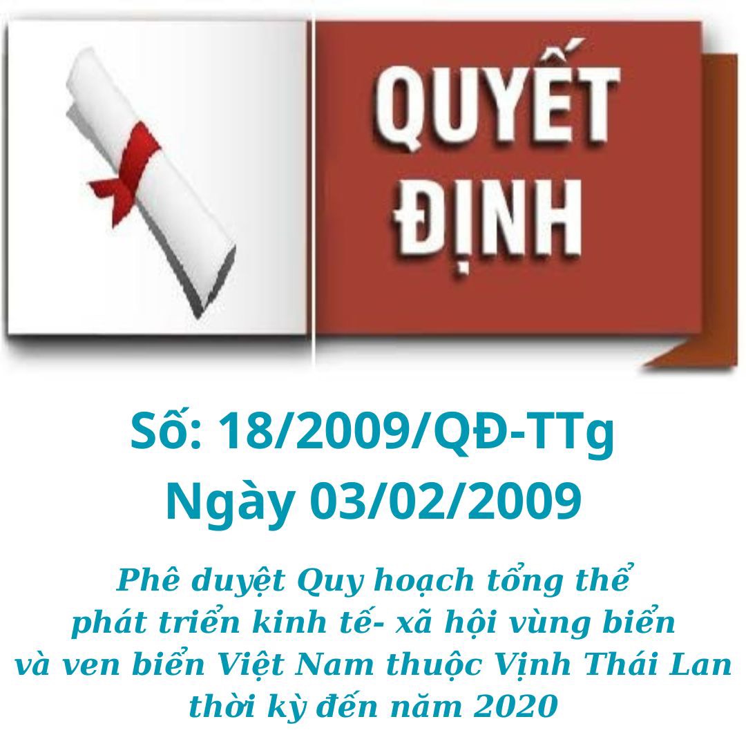 Quyết Định Số 18/2009/QĐ-TTg | Đến Năm 2020