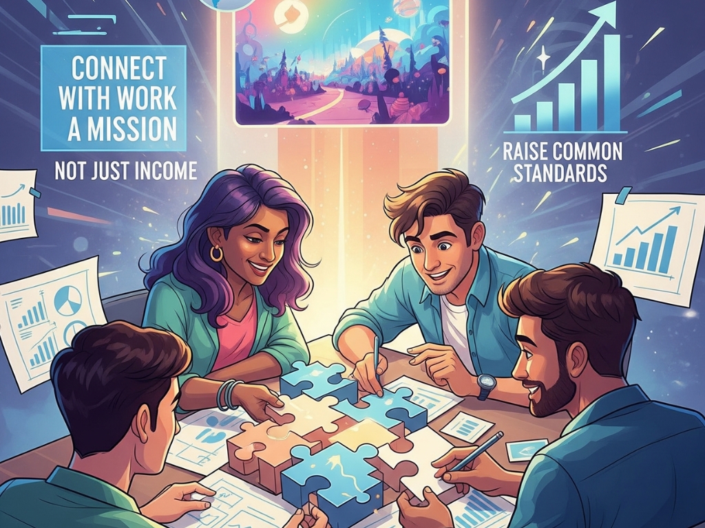 2. Nối kết với công việc – bạn làm vì lương, hay vì sứ mệnh?