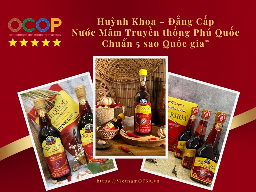 Trải nghiệm hơn 40 năm tinh hoa truyền thống – gói trọn trong một giọt mắm Huỳnh Khoa