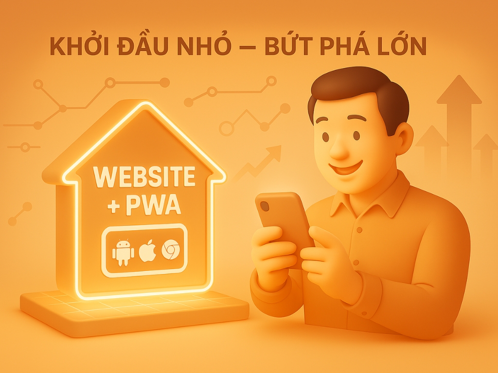 b. Doanh nghiệp của Bạn chưa có Website: