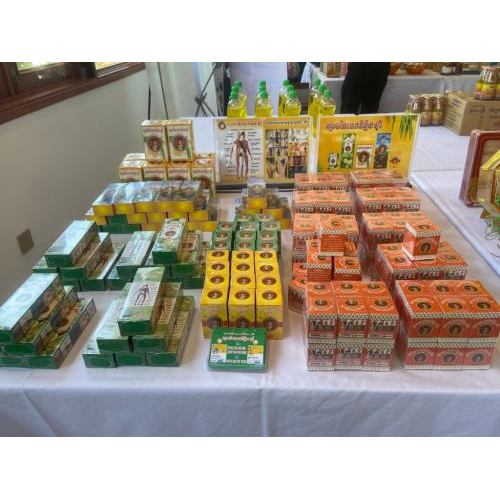 Sản phẩm Campuchia trưng bày tại hội nghị